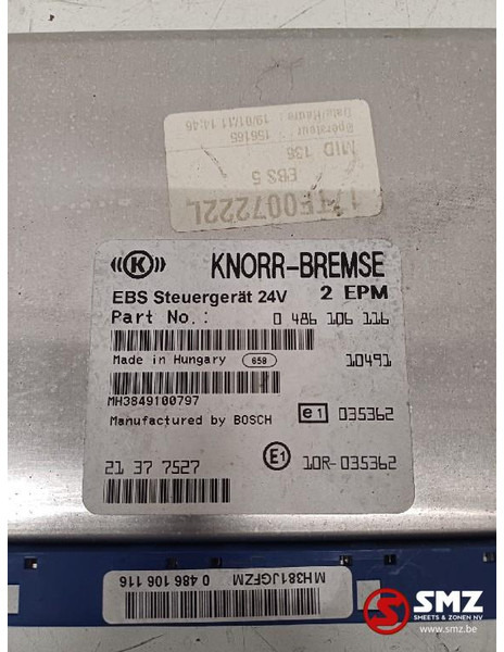 Renault Occ ECU EBS regeleenheid Renault - ECU untuk Truk: gambar 4 Renault Occ ECU EBS regeleenheid Renault - ECU untuk Truk: gambar 4