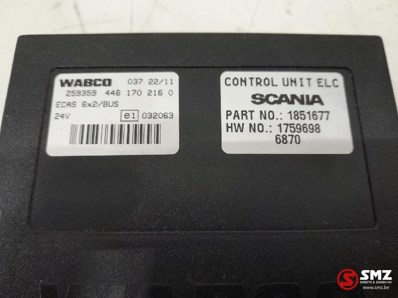 ECU untuk Truk Scania Occ ECU 6x2 ECAS ELC regeleenheid Scania: gambar 6 ECU untuk Truk Scania Occ ECU 6x2 ECAS ELC regeleenheid Scania: gambar 6