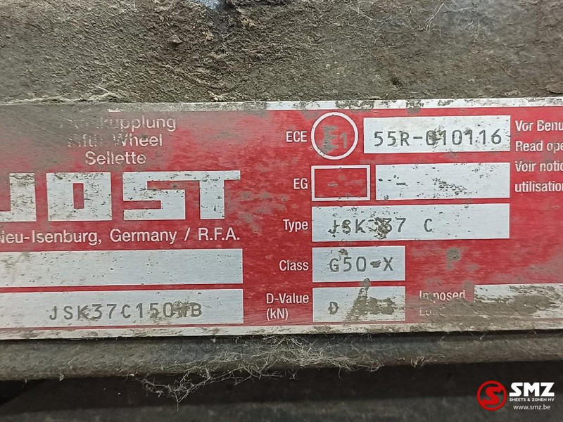 Jost Occ koppelschotel + montageplaat JSK37C150 JOST - Kopling roda kelima untuk Truk: gambar 5 Jost Occ koppelschotel + montageplaat JSK37C150 JOST - Kopling roda kelima untuk Truk: gambar 5