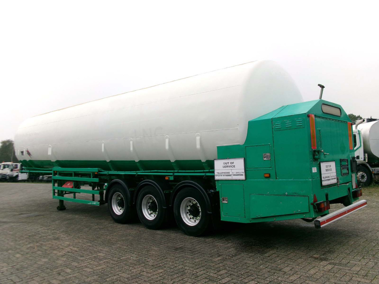 M1 Engineering Gas tank semi-trailer cryogenic used for LNG Methan Methane - Semi-trailer tangki: gambar 4 M1 Engineering Gas tank semi-trailer cryogenic used for LNG Methan Methane - Semi-trailer tangki: gambar 4