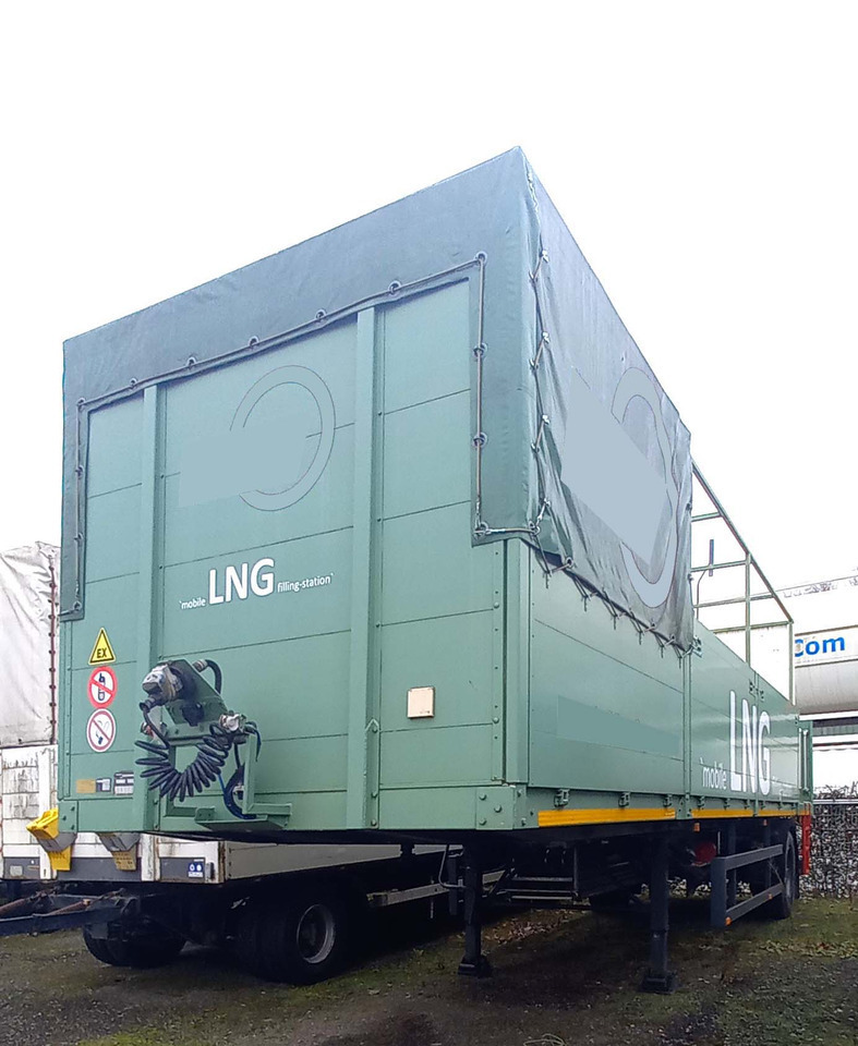 Messer Griesheim Gas tank semi-trailer used for LNG/CNG mobile filling station Methan Gas Cryogenic - Semi-trailer tangki: gambar 2 Messer Griesheim Gas tank semi-trailer used for LNG/CNG mobile filling station Methan Gas Cryogenic - Semi-trailer tangki: gambar 2