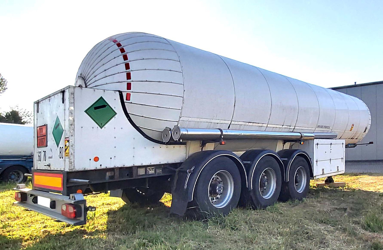 ROBINE Gas tank semi-trailer used for CO2, Carbon dioxide - Semi-trailer tangki: gambar 3 ROBINE Gas tank semi-trailer used for CO2, Carbon dioxide - Semi-trailer tangki: gambar 3