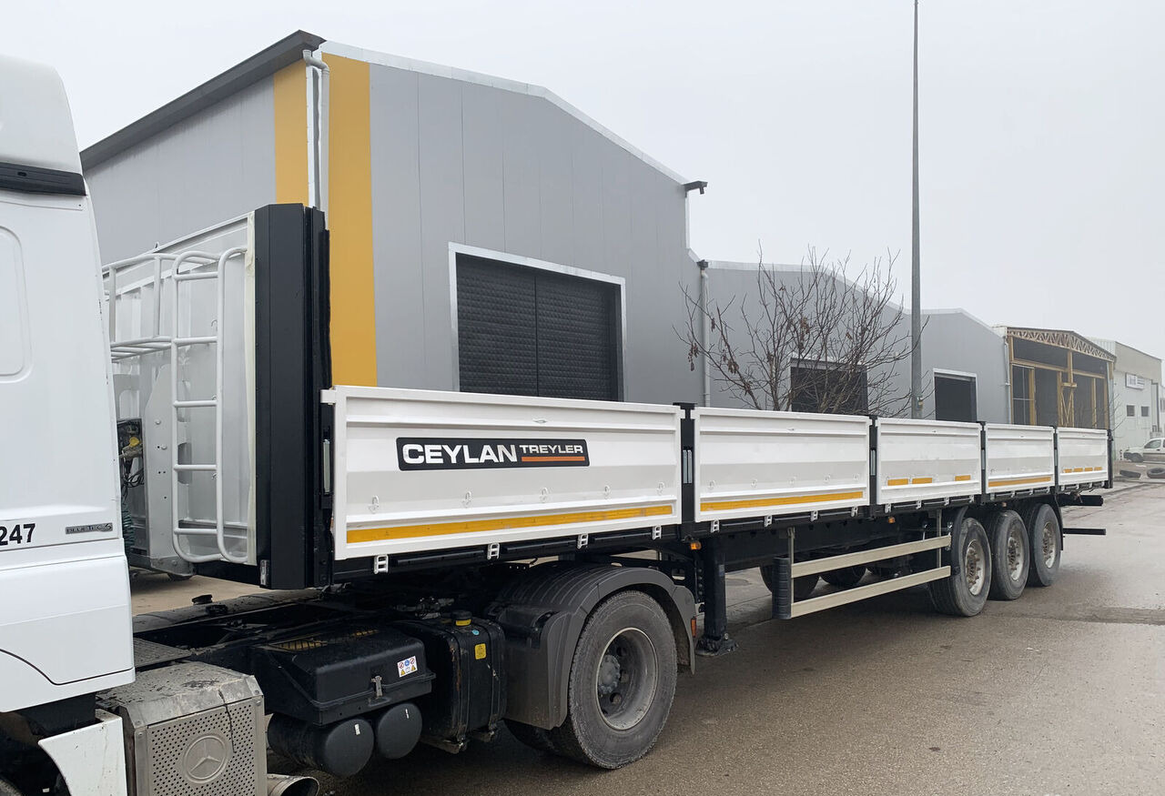 CEYLAN 3 AXLES FLATBED&PLATFORM WITH SIDE COVER - Semi-trailer flatbed: gambar 4 CEYLAN 3 AXLES FLATBED&PLATFORM WITH SIDE COVER - Semi-trailer flatbed: gambar 4