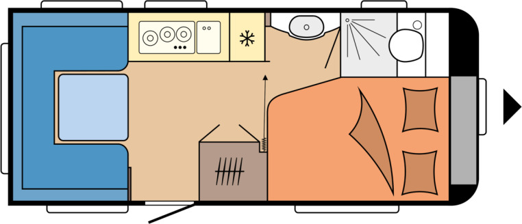 DE LUXE 460 UFe - Karavan: gambar 1 DE LUXE 460 UFe - Karavan: gambar 1
