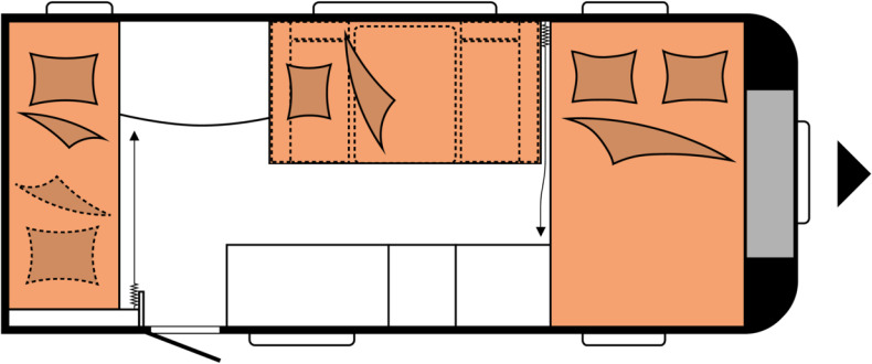 Hobby DE LUXE 490 KMF - Karavan: gambar 2 Hobby DE LUXE 490 KMF - Karavan: gambar 2