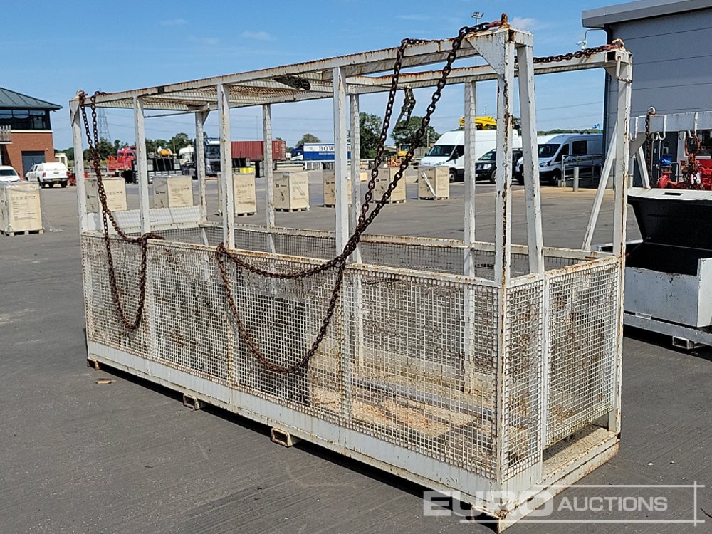 13' x 4' Man Basket to suit Crane/Forks - Membangun inventaris: gambar 1 13' x 4' Man Basket to suit Crane/Forks - Membangun inventaris: gambar 1