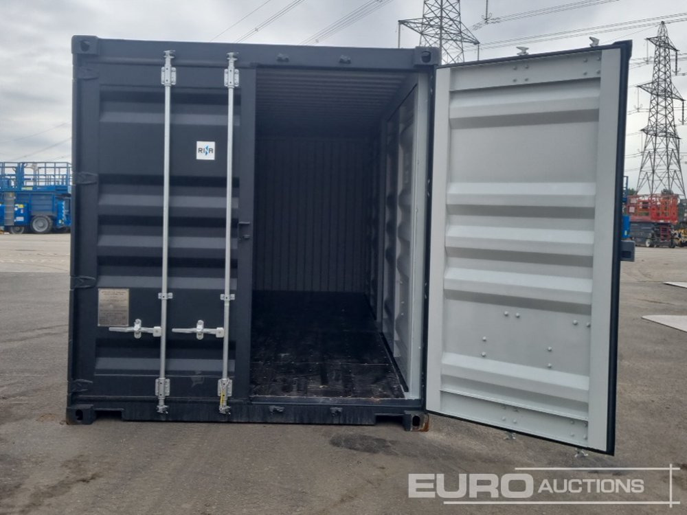 Kontainer pengiriman 20' x 8' Container, 2 Side Doors, 1 End Door (Cannot Be Reconsigned): gambar 9