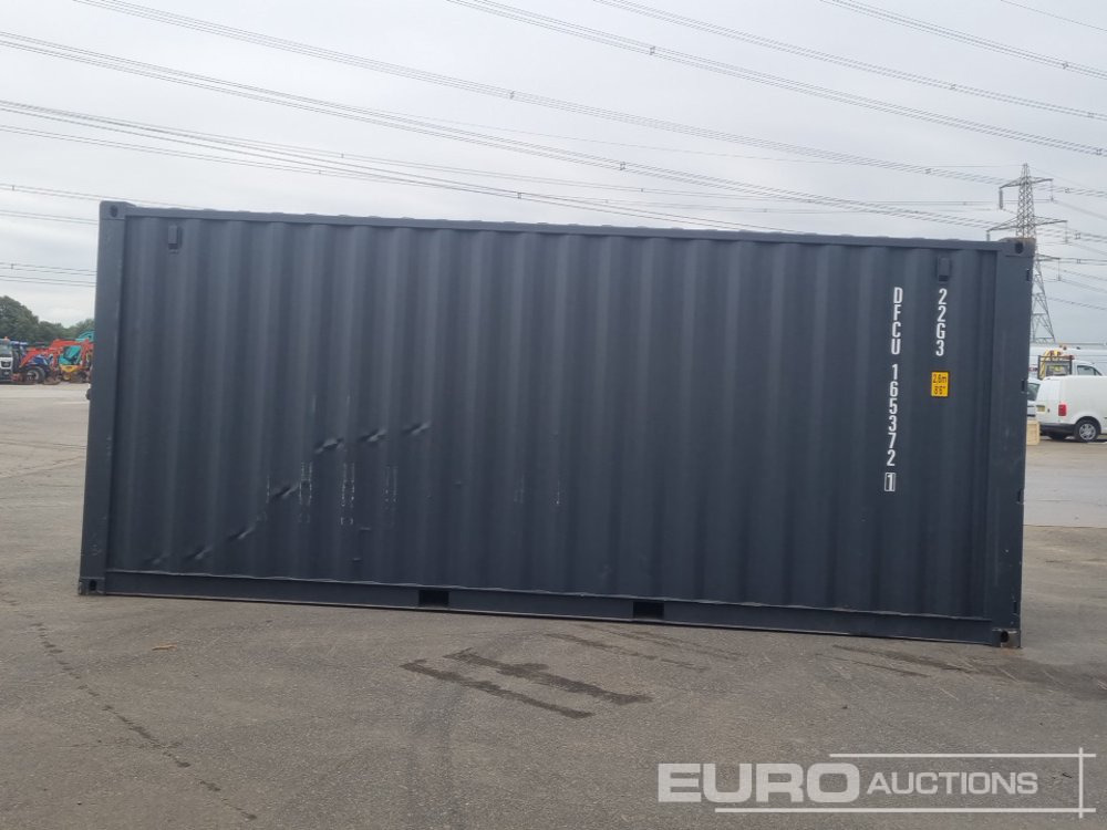 Kontainer pengiriman 20' x 8' Container, 2 Side Doors, 1 End Door (Cannot Be Reconsigned): gambar 6