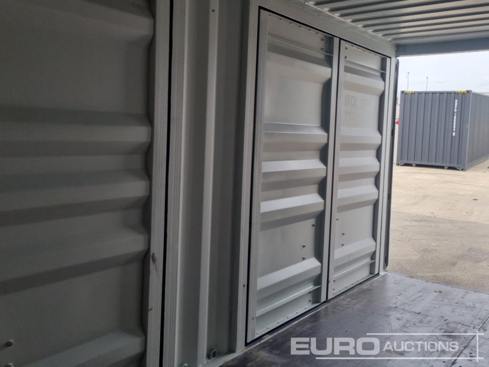 Kontainer pengiriman 20' x 8' Container, 2 Side Doors, 1 End Door (Cannot Be Reconsigned): gambar 15