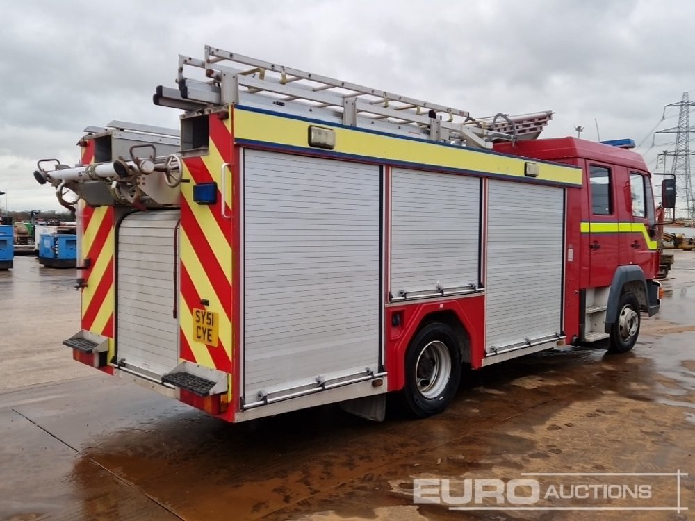 2001 MAN 4x2 Fire Engine, Manual Gearbox - Truk pemadam kebakaran: gambar 5 2001 MAN 4x2 Fire Engine, Manual Gearbox - Truk pemadam kebakaran: gambar 5