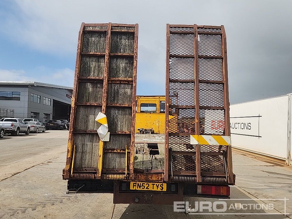 2002 Iveco 4x2 Beavertail Plant Lorry, Winch Ramps, Manual Gearbox - Truk flatbed: gambar 4 2002 Iveco 4x2 Beavertail Plant Lorry, Winch Ramps, Manual Gearbox - Truk flatbed: gambar 4