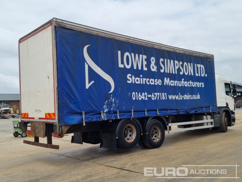 2007 Scania P270 - Truk dengan terpal samping: gambar 5 2007 Scania P270 - Truk dengan terpal samping: gambar 5