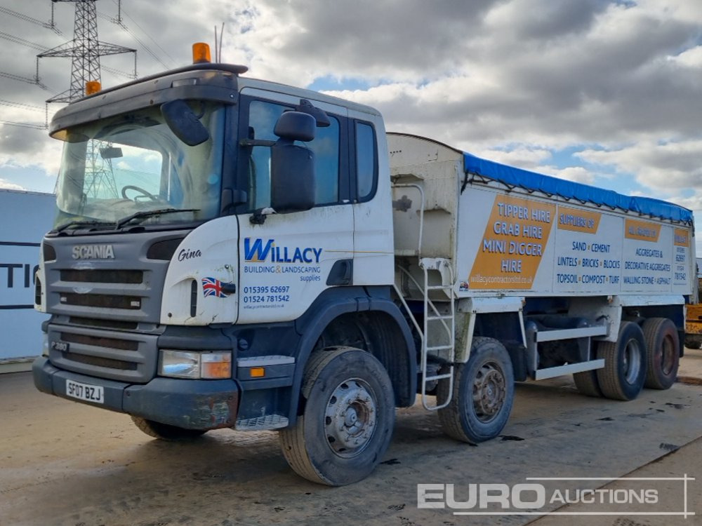 2007 Scania P380 - Truk jungkit: gambar 1 2007 Scania P380 - Truk jungkit: gambar 1