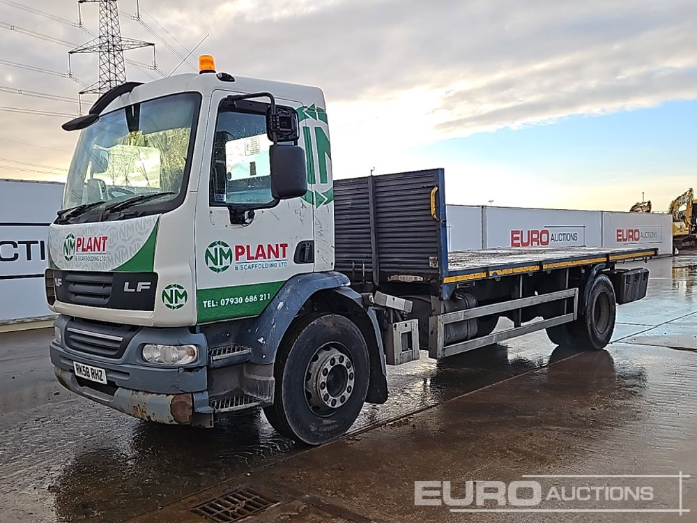 2008 DAF LF55.250 - Truk flatbed: gambar 1 2008 DAF LF55.250 - Truk flatbed: gambar 1