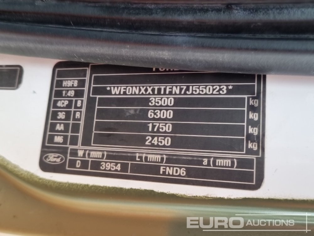 Van flatbed 2008 Ford Transit 350: gambar 36