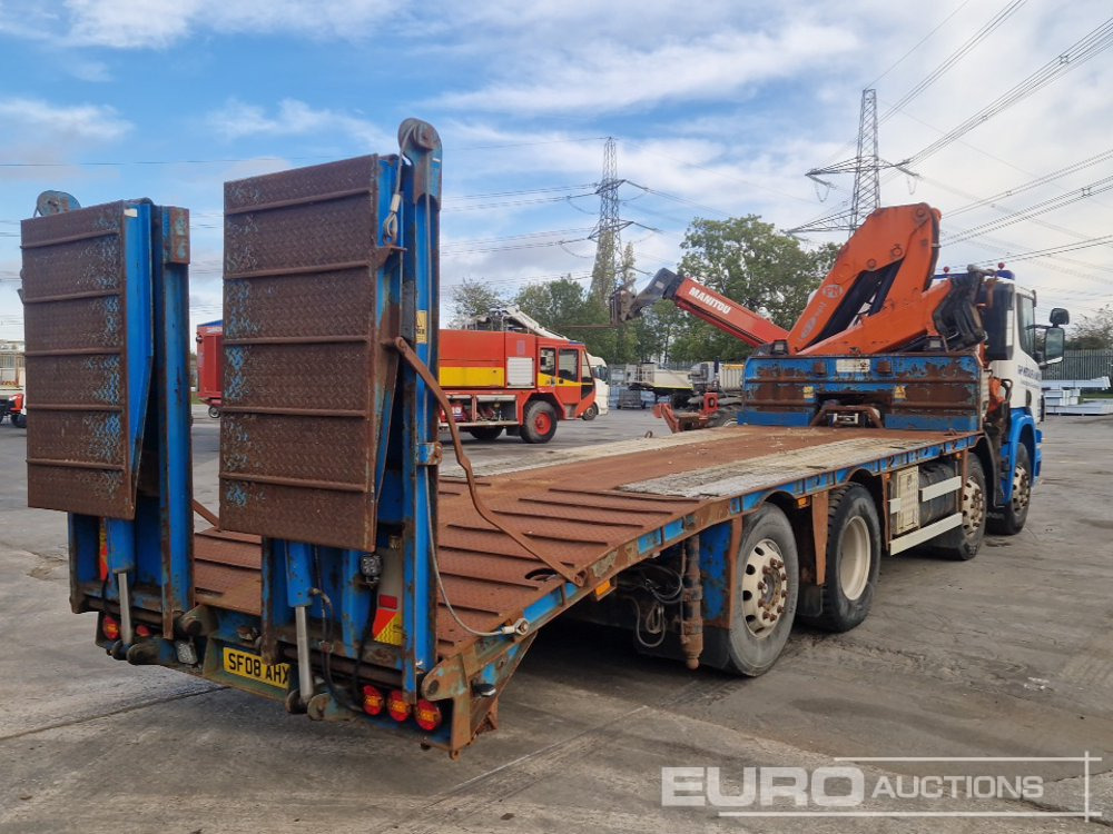 2008 Scania P340 - Truk pengangkut mobil, Truk derek: gambar 5 2008 Scania P340 - Truk pengangkut mobil, Truk derek: gambar 5