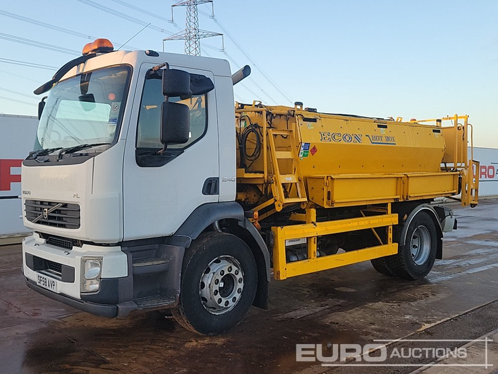 2008 Volvo FL240 - Aspal sprayer: gambar 1 2008 Volvo FL240 - Aspal sprayer: gambar 1