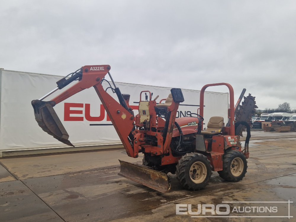 2009 Ditch Witch RT40 - Mesin penggali parit: gambar 1 2009 Ditch Witch RT40 - Mesin penggali parit: gambar 1
