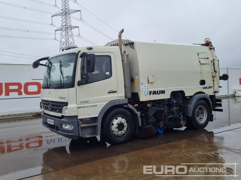2009 Mercedes Atego 1318 - Penyapu jalan: gambar 1 2009 Mercedes Atego 1318 - Penyapu jalan: gambar 1