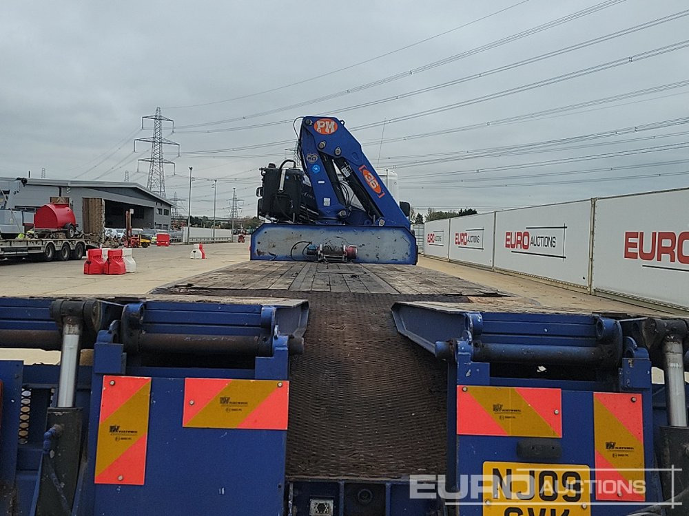 Truk flatbed untuk pengangkutan mesin berat 2009 Scania P270: gambar 16