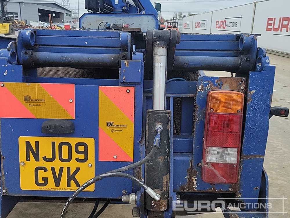 Truk flatbed untuk pengangkutan mesin berat 2009 Scania P270: gambar 23