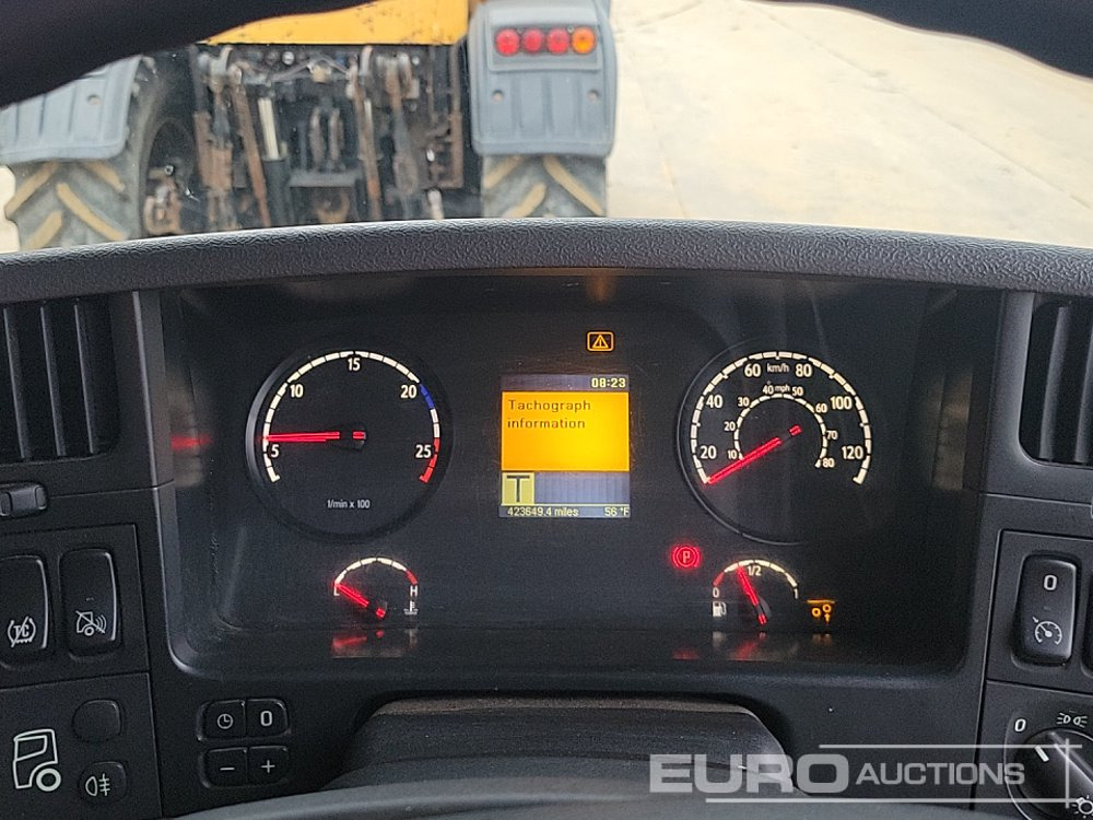 Truk flatbed untuk pengangkutan mesin berat 2009 Scania P270: gambar 39