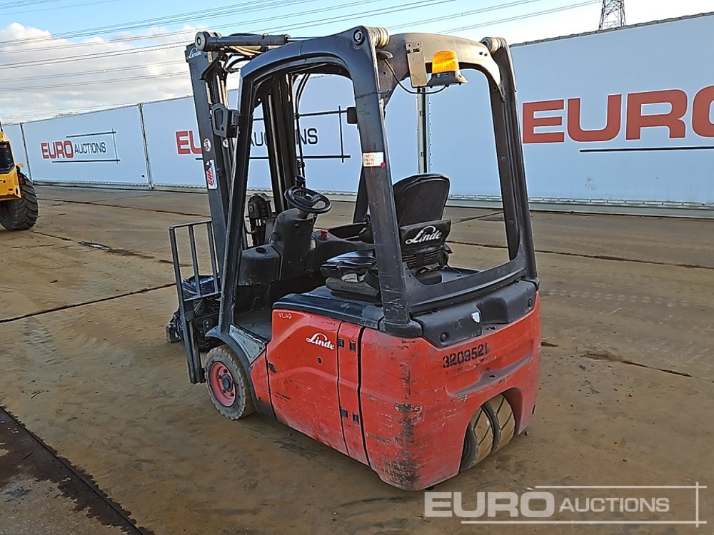 2010 Linde E14-01 - Forklift: gambar 3 2010 Linde E14-01 - Forklift: gambar 3