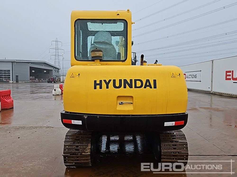 2011 Hyundai R55-7 - Ekskavator mini: gambar 4 2011 Hyundai R55-7 - Ekskavator mini: gambar 4