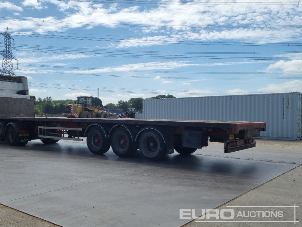 2011 SDC Trailers Tri Axle Flatbed Trailer - Semi-trailer flatbed: gambar 3 2011 SDC Trailers Tri Axle Flatbed Trailer - Semi-trailer flatbed: gambar 3