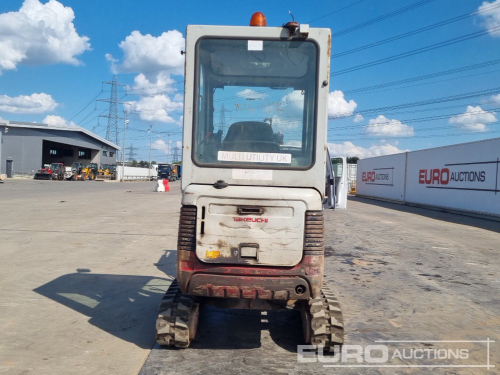 2011 Takeuchi TB016 - Ekskavator mini: gambar 4 2011 Takeuchi TB016 - Ekskavator mini: gambar 4