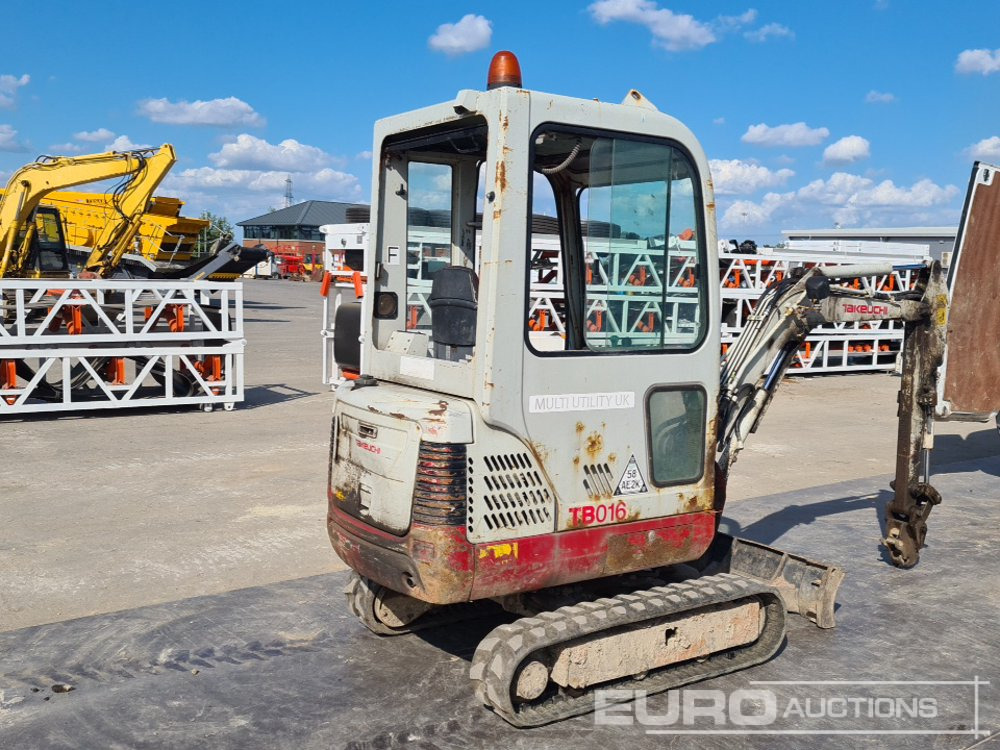 2011 Takeuchi TB016 - Ekskavator mini: gambar 5 2011 Takeuchi TB016 - Ekskavator mini: gambar 5