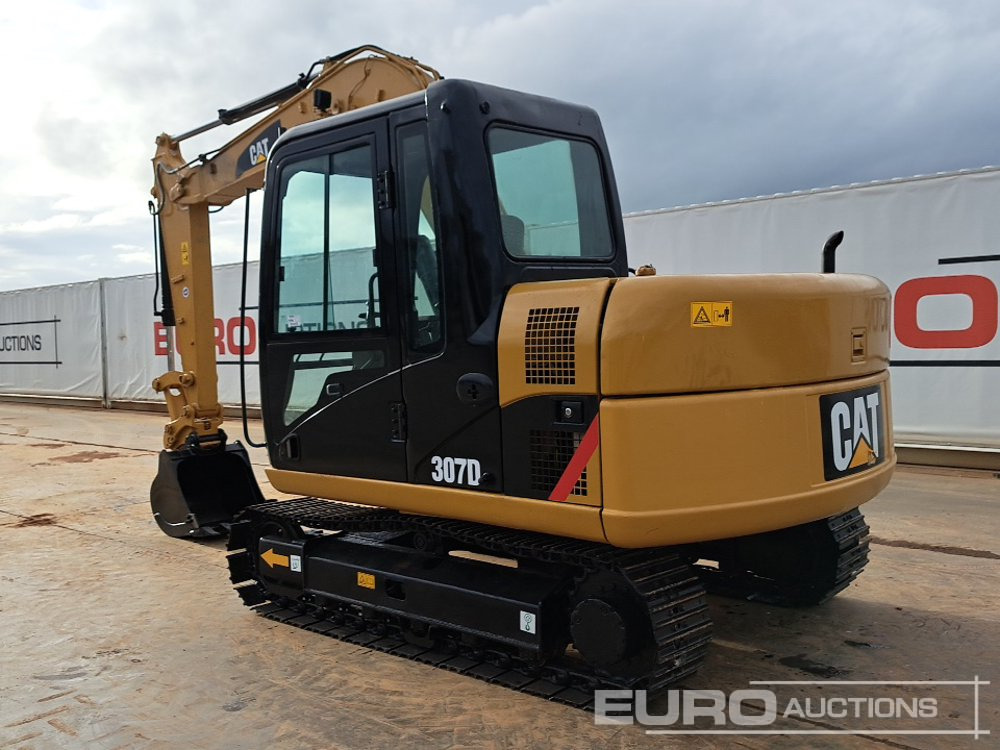 2012 CAT 307D - Ekskavator mini: gambar 3 2012 CAT 307D - Ekskavator mini: gambar 3