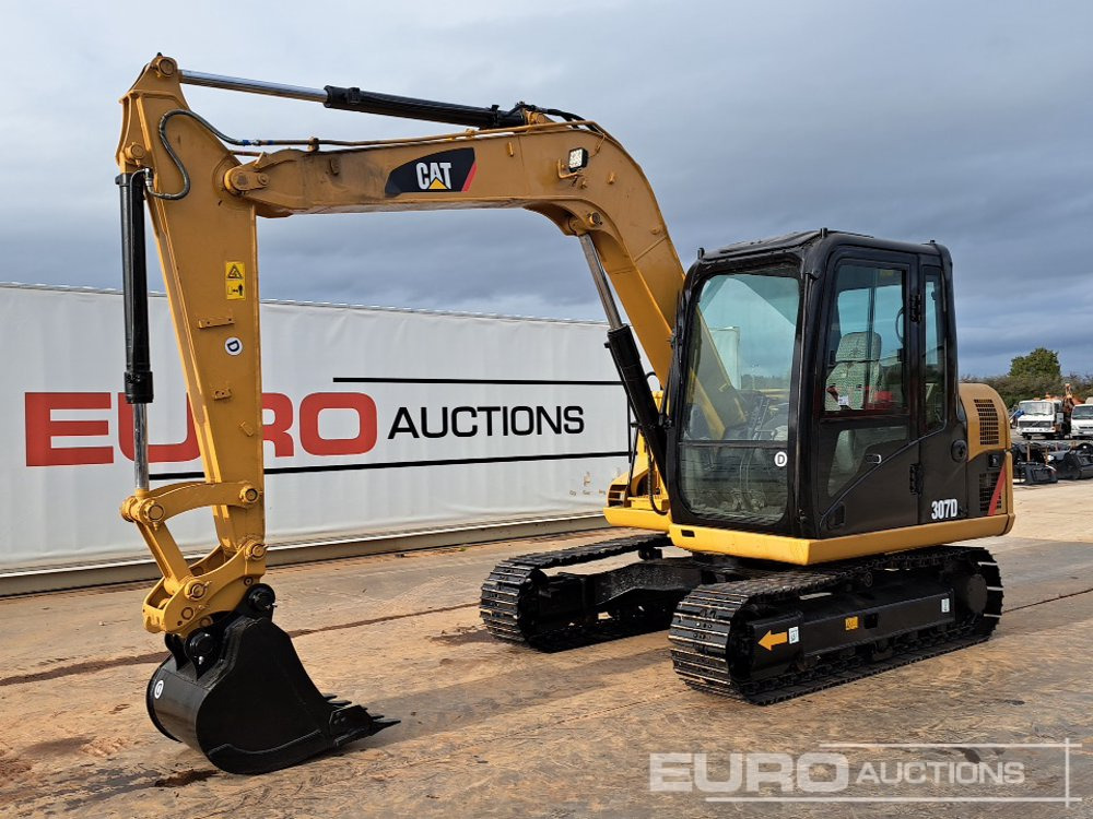 2012 CAT 307D - Ekskavator mini: gambar 1 2012 CAT 307D - Ekskavator mini: gambar 1