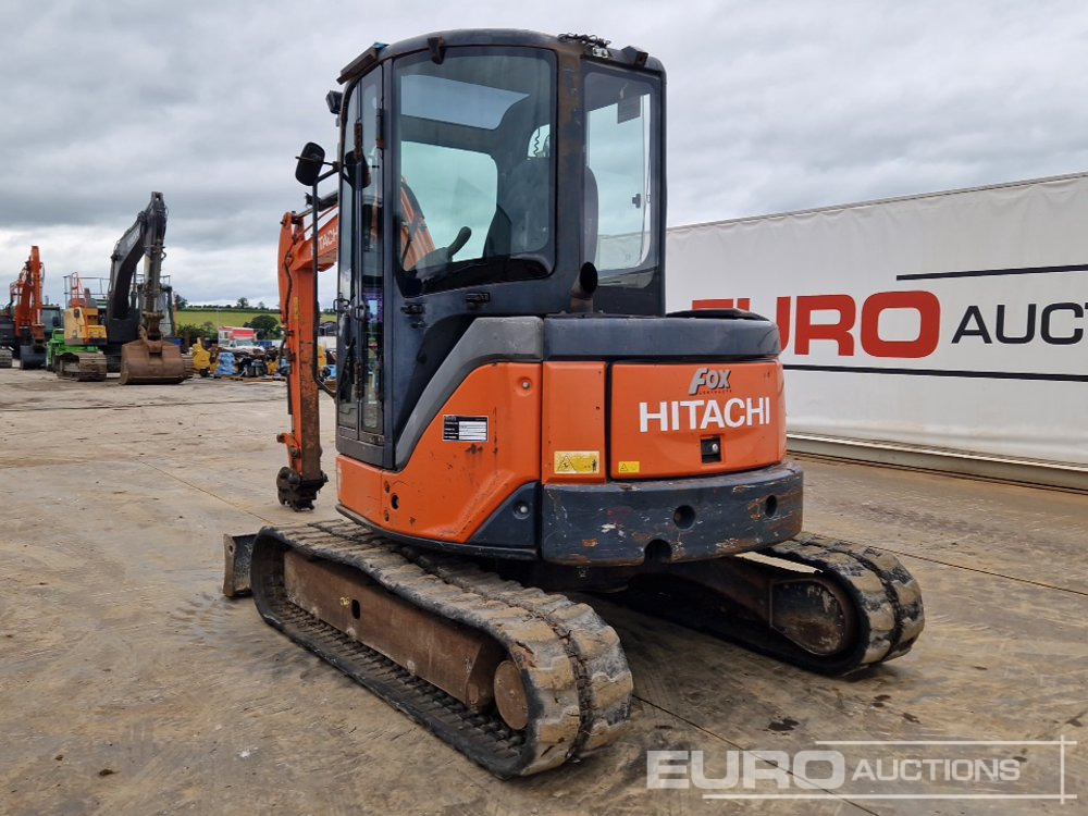 2012 Hitachi ZX52U-3-CLR - Ekskavator mini: gambar 3 2012 Hitachi ZX52U-3-CLR - Ekskavator mini: gambar 3