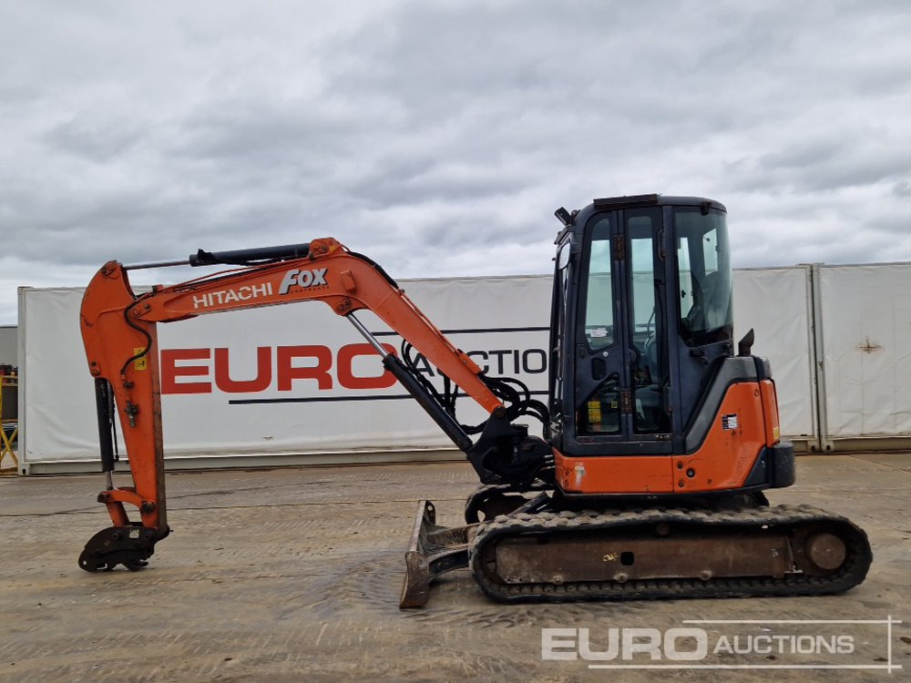 2012 Hitachi ZX52U-3-CLR - Ekskavator mini: gambar 2 2012 Hitachi ZX52U-3-CLR - Ekskavator mini: gambar 2
