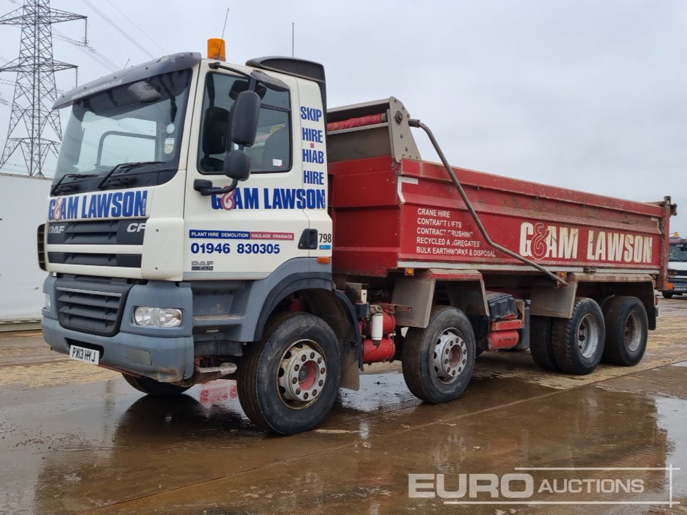 2013 DAF CF85.410 - Truk jungkit: gambar 1 2013 DAF CF85.410 - Truk jungkit: gambar 1