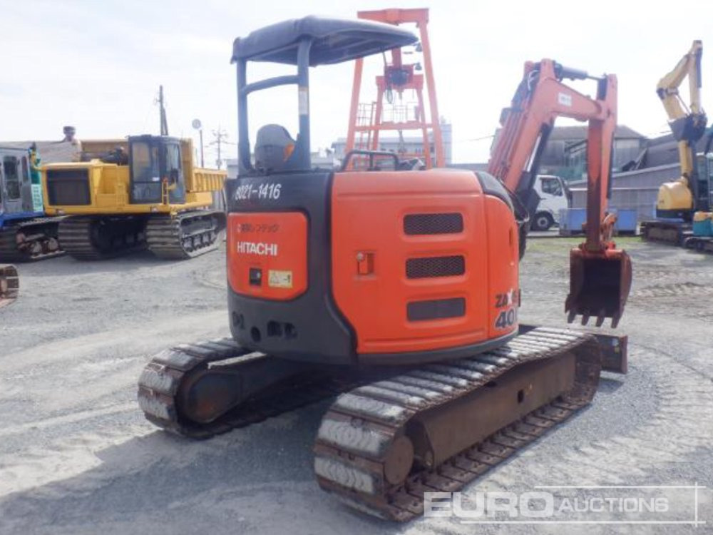 Ekskavator mini 2013 Hitachi ZX40U-5A: gambar 7