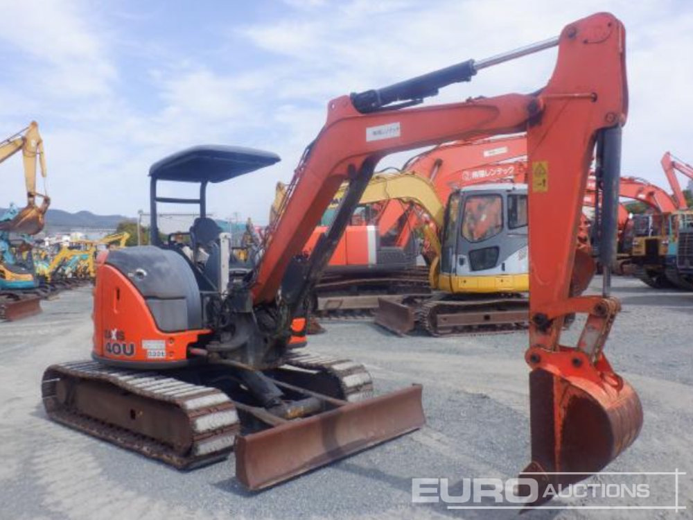 Ekskavator mini 2013 Hitachi ZX40U-5A: gambar 10