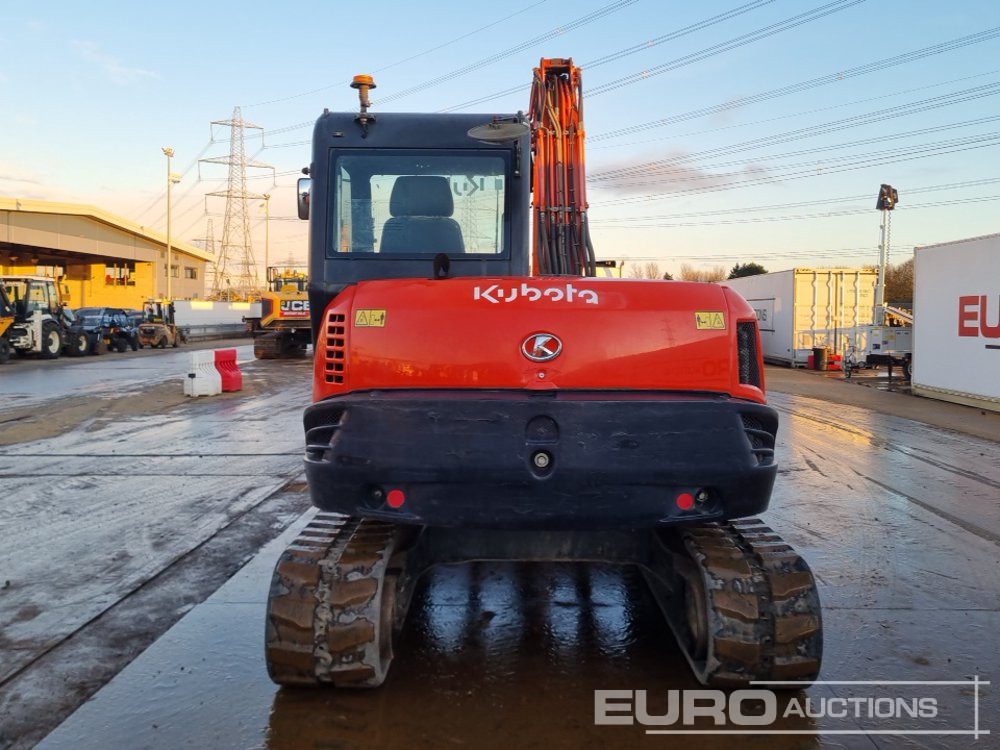 2013 Kubota KX080-4 - Ekskavator mini: gambar 4 2013 Kubota KX080-4 - Ekskavator mini: gambar 4
