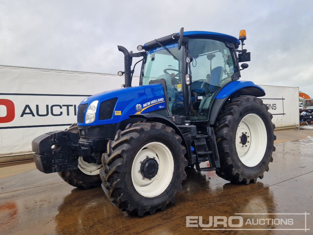 2013 New Holland T6.140 - Traktor: gambar 1 2013 New Holland T6.140 - Traktor: gambar 1