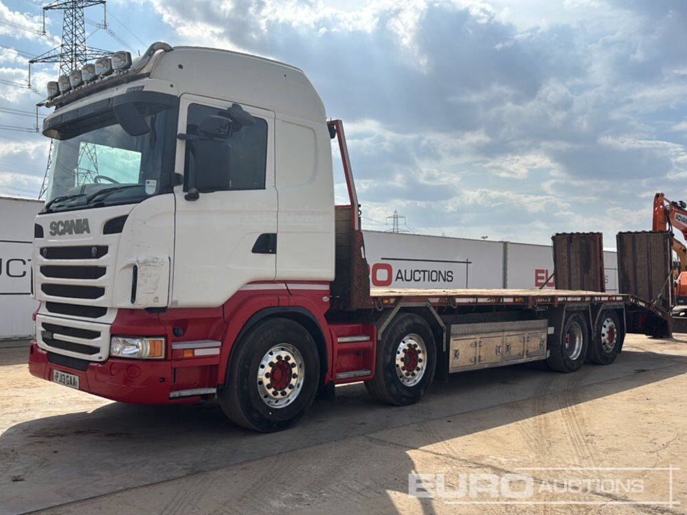 2013 Scania R440 - Truk flatbed: gambar 1 2013 Scania R440 - Truk flatbed: gambar 1