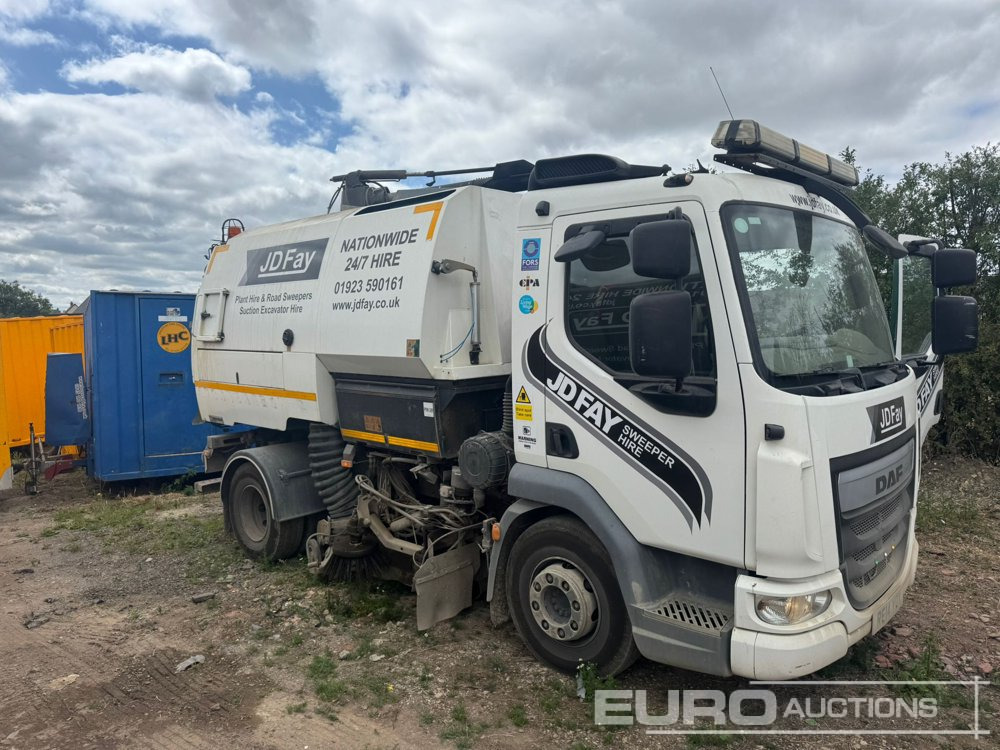 Penyapu jalan 2014 DAF LF 180 FA: gambar 8