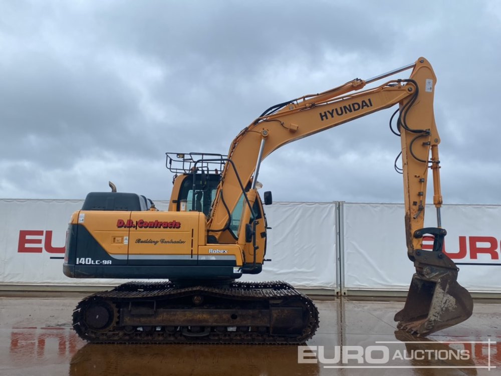 2014 Hyundai R140LC-9A - Ekskavator perayap: gambar 2 2014 Hyundai R140LC-9A - Ekskavator perayap: gambar 2
