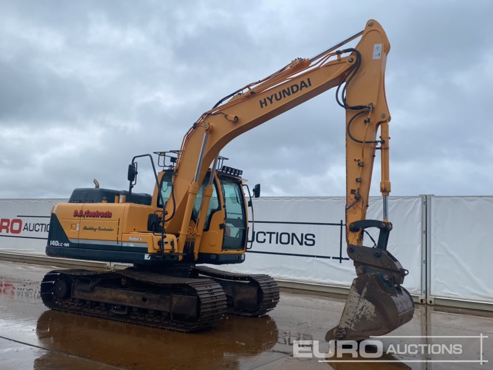 2014 Hyundai R140LC-9A - Ekskavator perayap: gambar 3 2014 Hyundai R140LC-9A - Ekskavator perayap: gambar 3