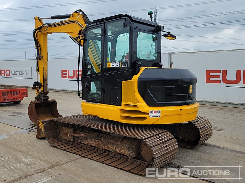 2014 JCB 86C-1 - Ekskavator mini: gambar 3 2014 JCB 86C-1 - Ekskavator mini: gambar 3
