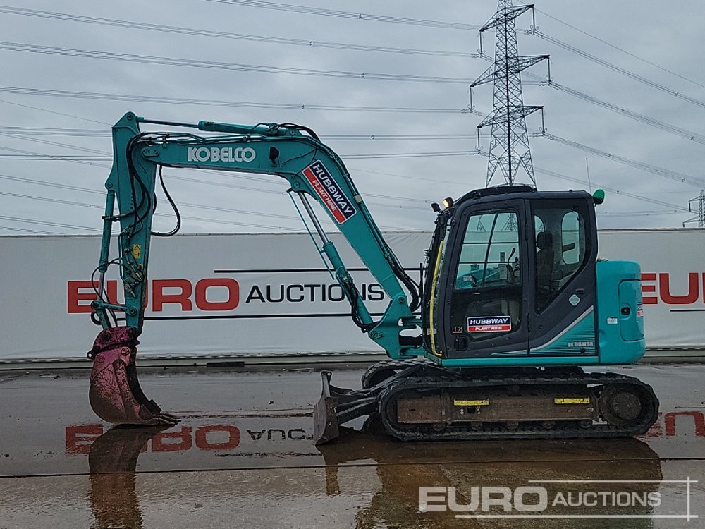 2014 Kobelco SK85MSR-3E - Ekskavator mini: gambar 2 2014 Kobelco SK85MSR-3E - Ekskavator mini: gambar 2