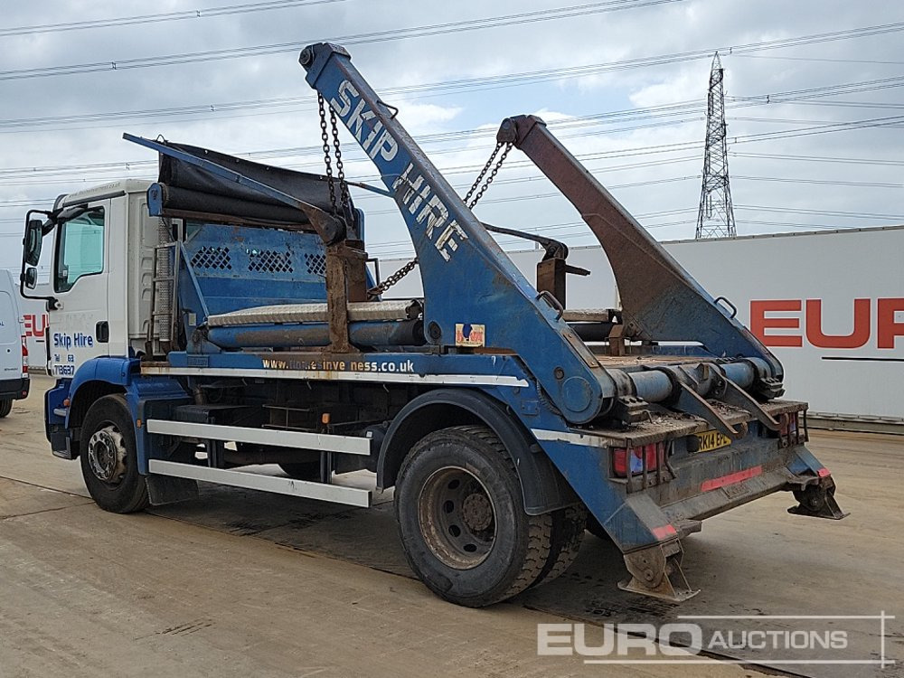 2014 MAN 18.250 - Truk skip loader: gambar 3 2014 MAN 18.250 - Truk skip loader: gambar 3