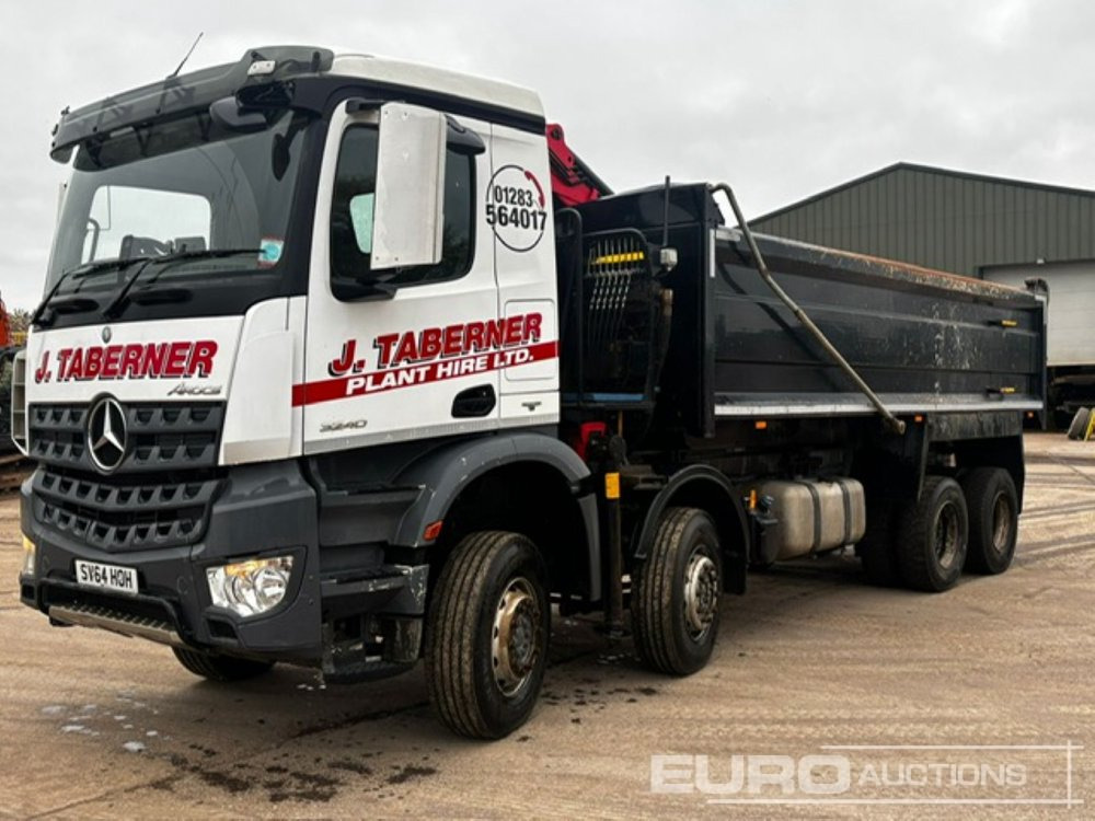 2014 Mercedes 3240 - Truk jungkit, Truk derek: gambar 1 2014 Mercedes 3240 - Truk jungkit, Truk derek: gambar 1