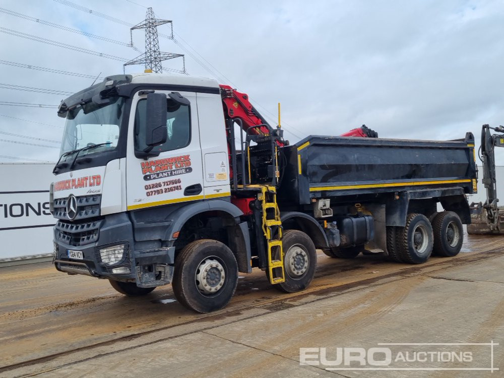 2014 Mercedes Arocs 3240 - Truk jungkit, Truk derek: gambar 1 2014 Mercedes Arocs 3240 - Truk jungkit, Truk derek: gambar 1