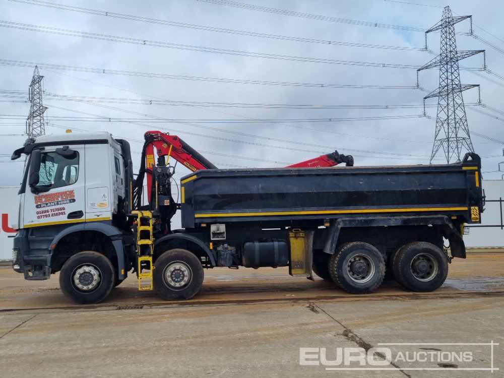 2014 Mercedes Arocs 3240 - Truk jungkit, Truk derek: gambar 2 2014 Mercedes Arocs 3240 - Truk jungkit, Truk derek: gambar 2